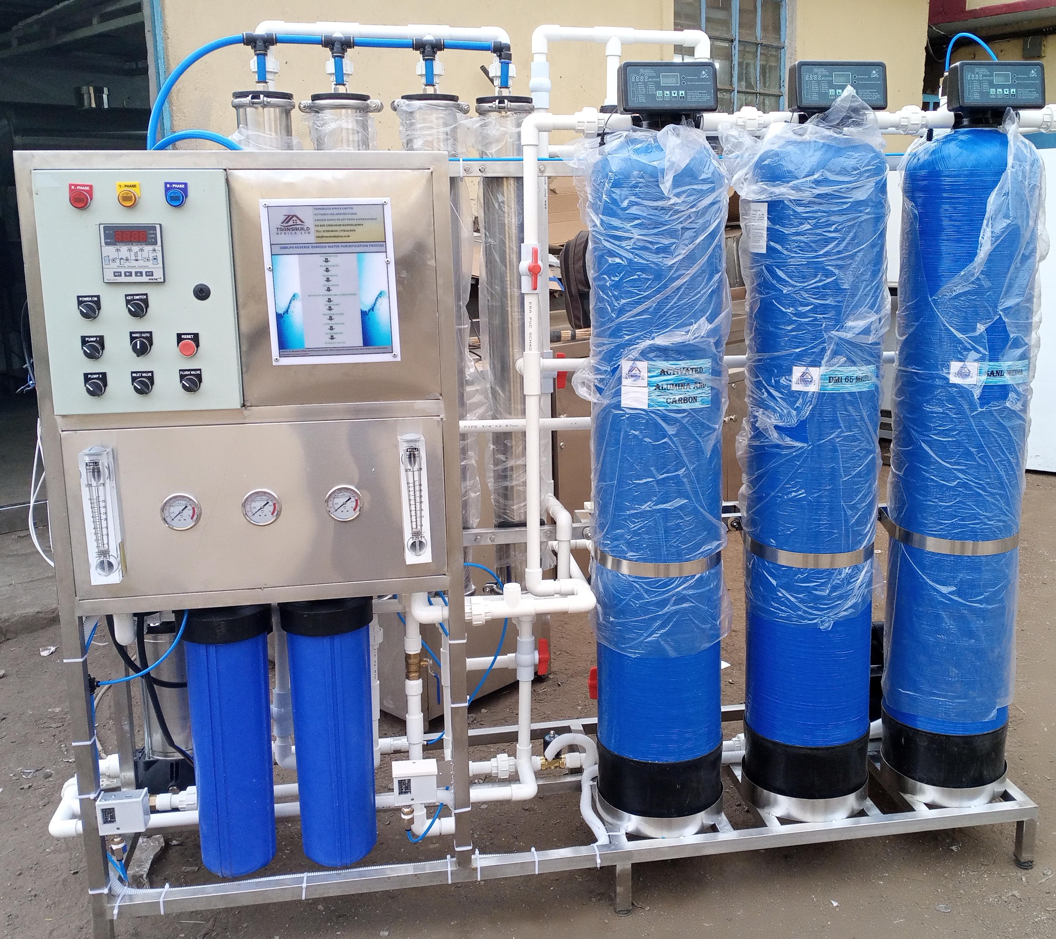1000lph reverse osmosis